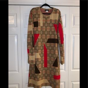 UPDATED! Vintage Burberry Sweater Dress